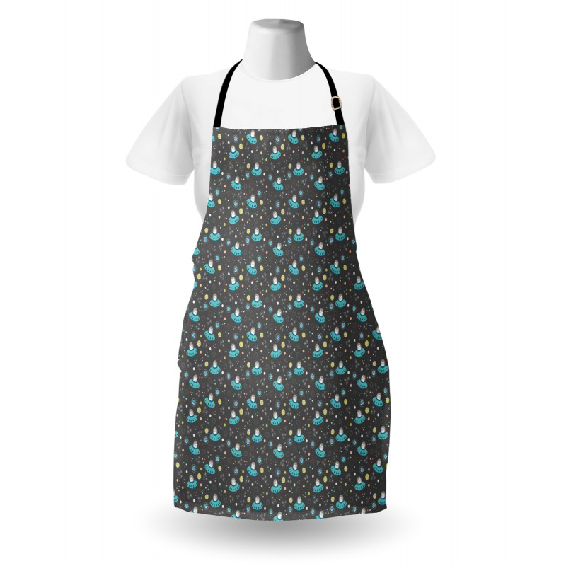 Space Cat Astronauts Apron