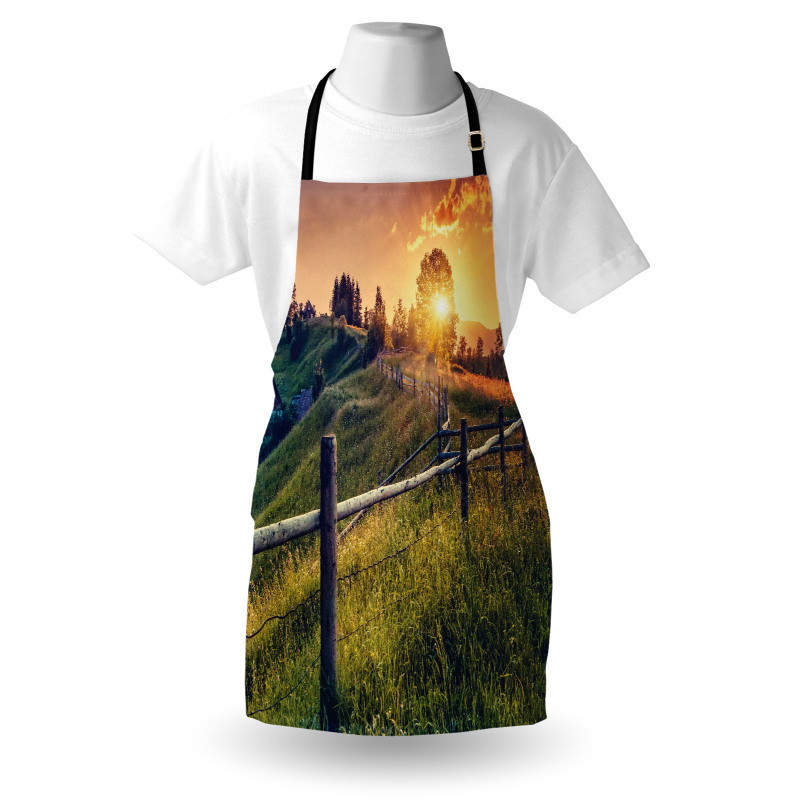 Morning Sunbeams Sky Apron