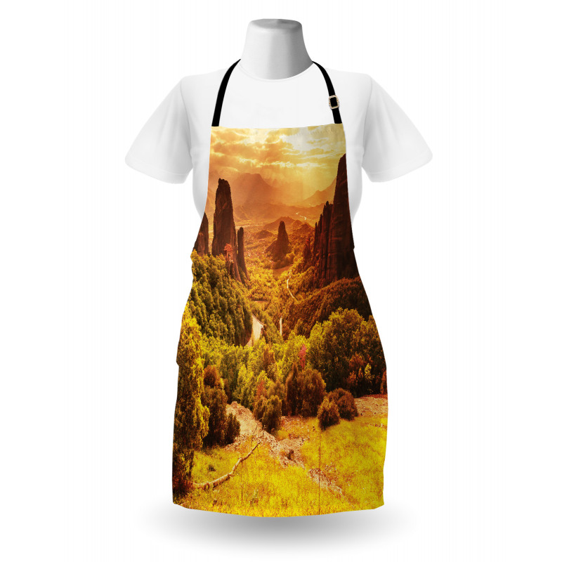 Monasteries in Greece Apron