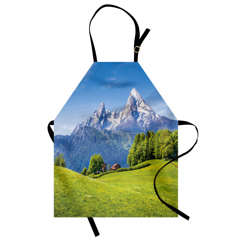 Blooming Flower Foliage Apron