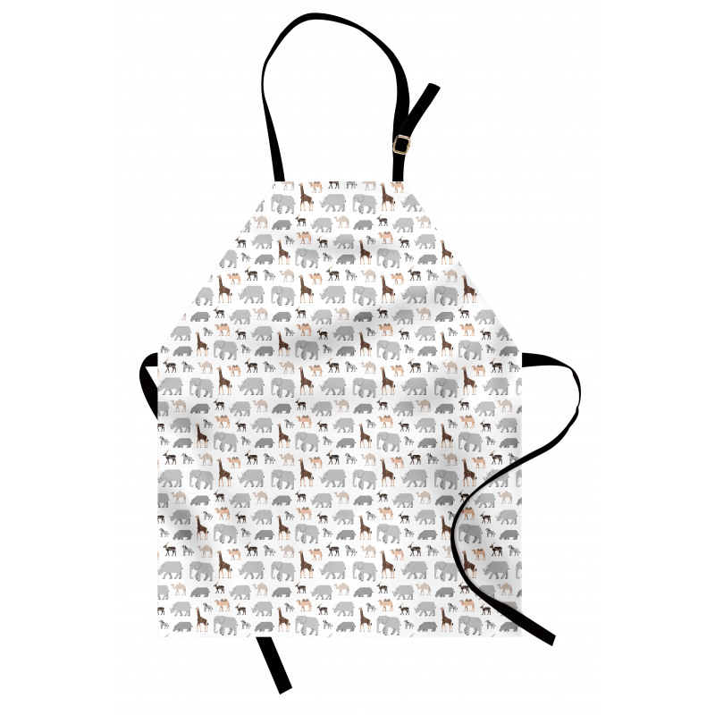 Cartoon Fauna Apron