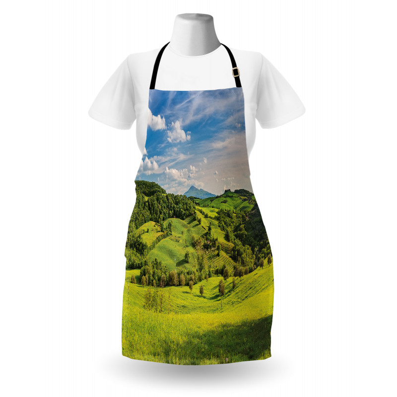 Tuscany Italy Farms Apron