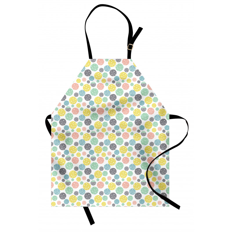 Floral Branch Rounds Art Apron