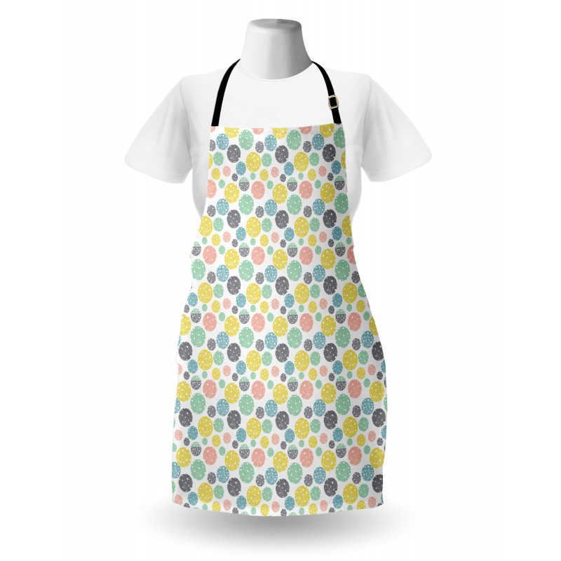 Floral Branch Rounds Art Apron