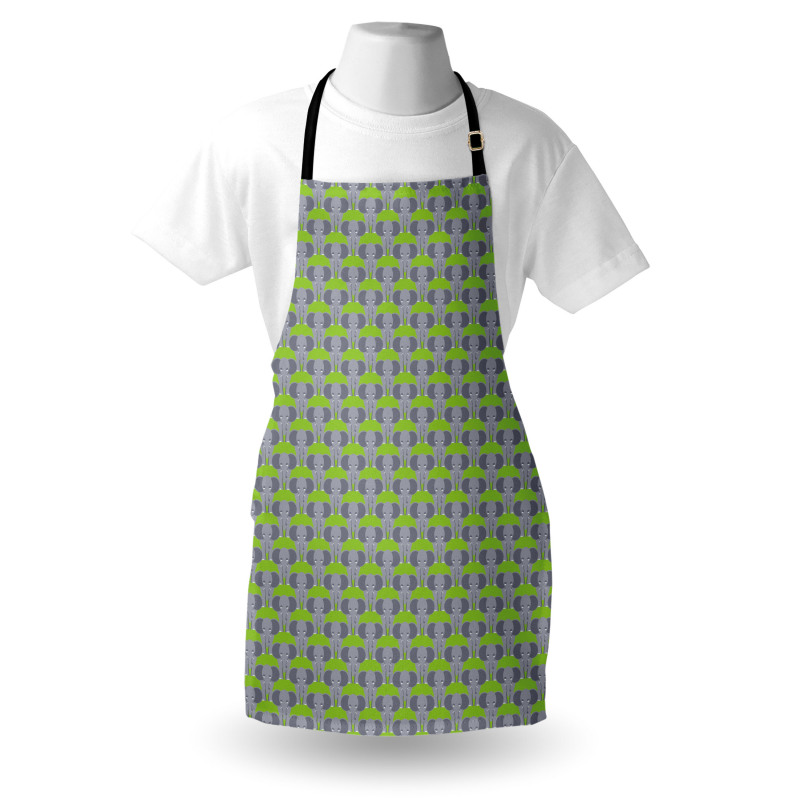 Cartoon Animal Print Apron