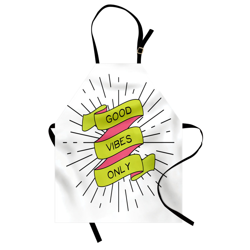 Positive Words Rays Apron