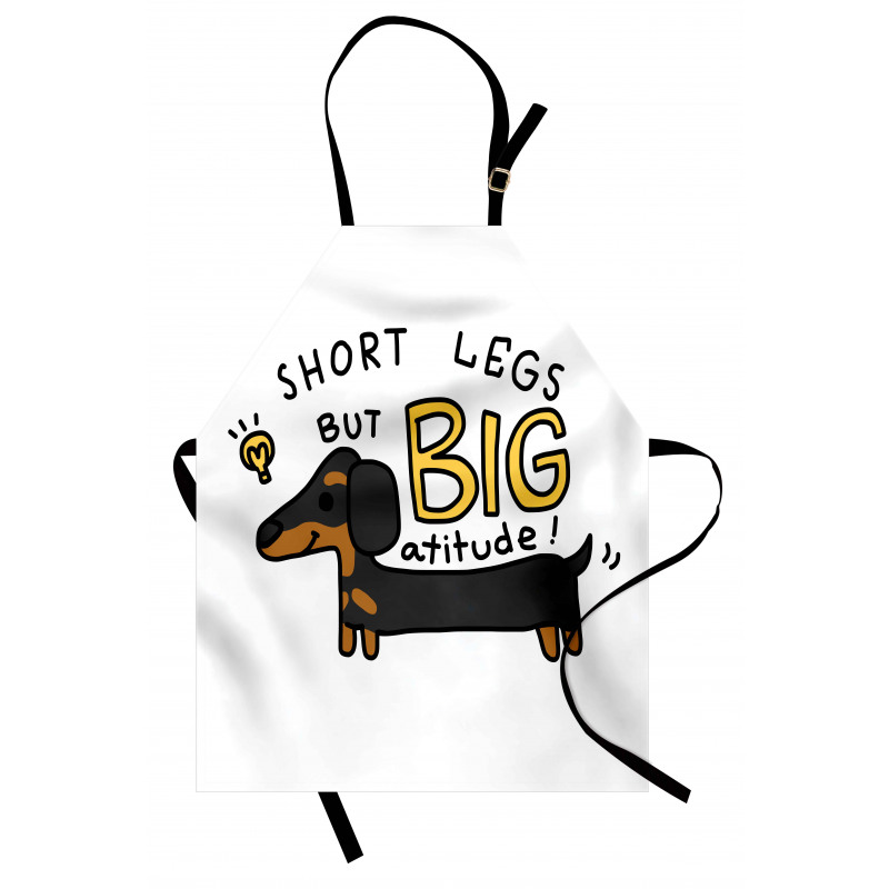 Short Legs Big Attitude Apron