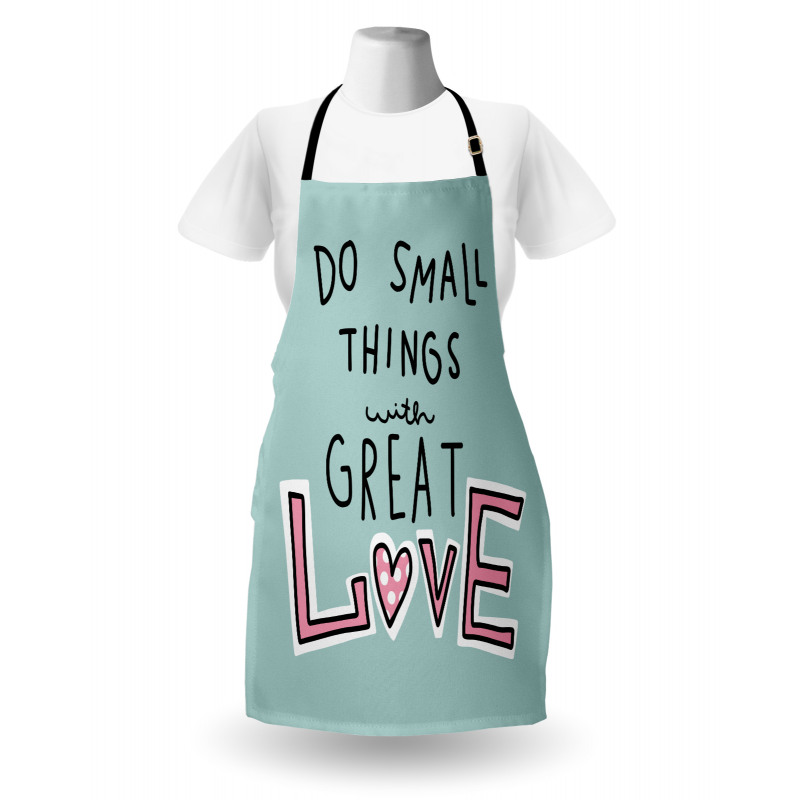 Do Things with Love Apron
