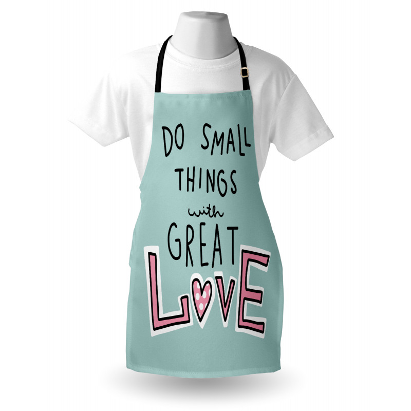 Do Things with Love Apron