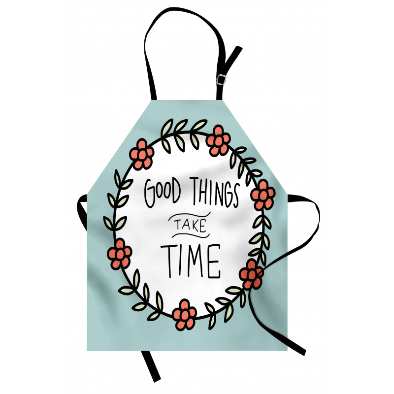 Things Take Time Apron