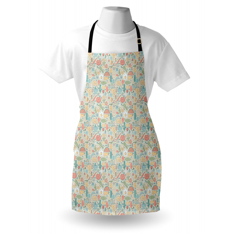 Pastel Organic Food Apron