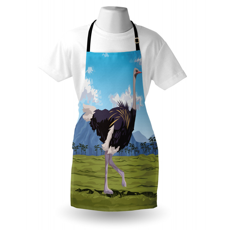 Landscape and Animal Apron