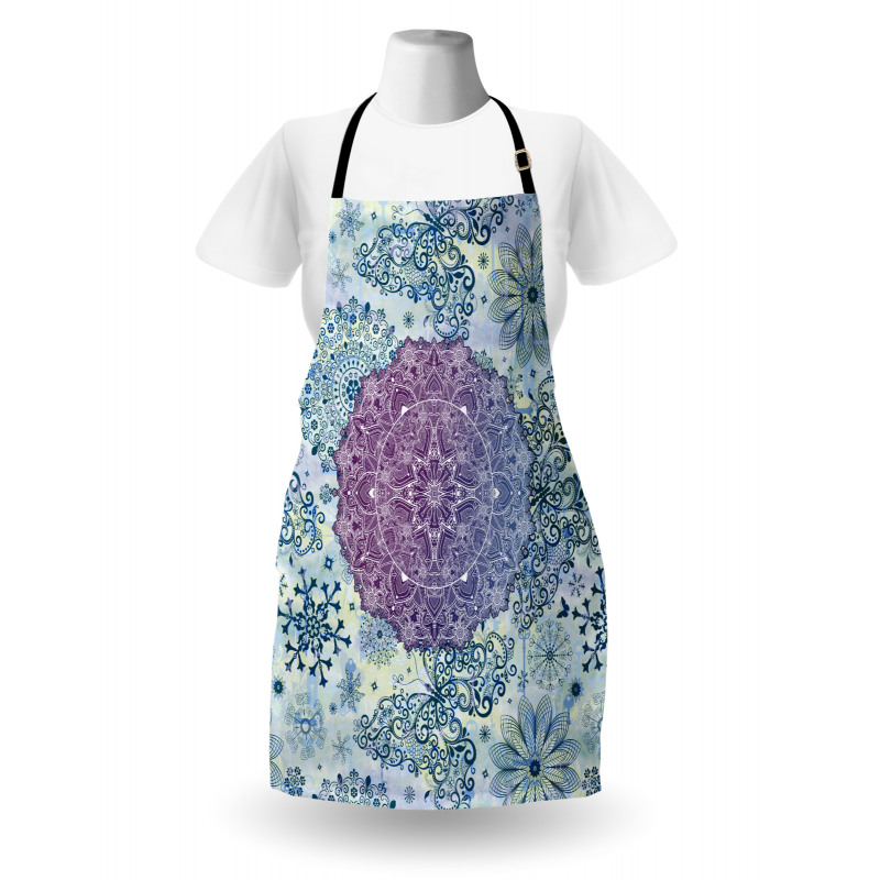 Eastern Motifs Ombre Apron