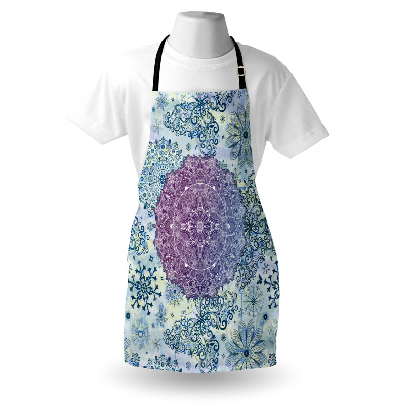 Eastern Motifs Ombre Apron