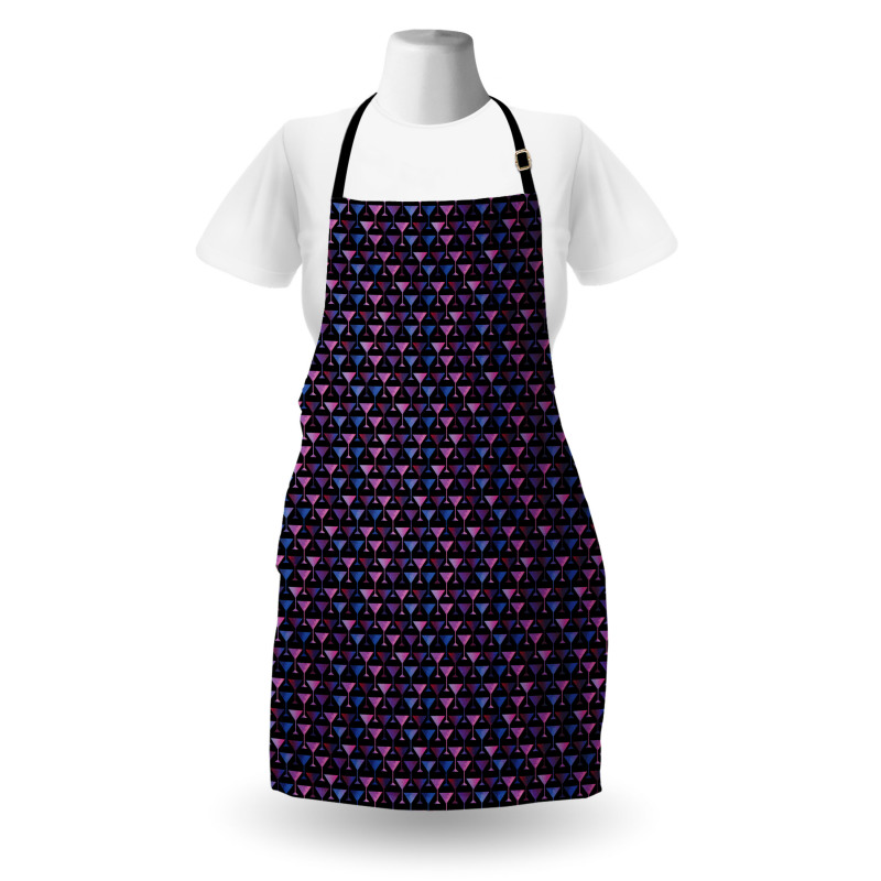 Martini Glass Cocktail Apron