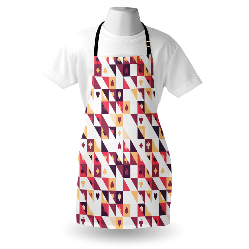 Cards and Triangles Apron