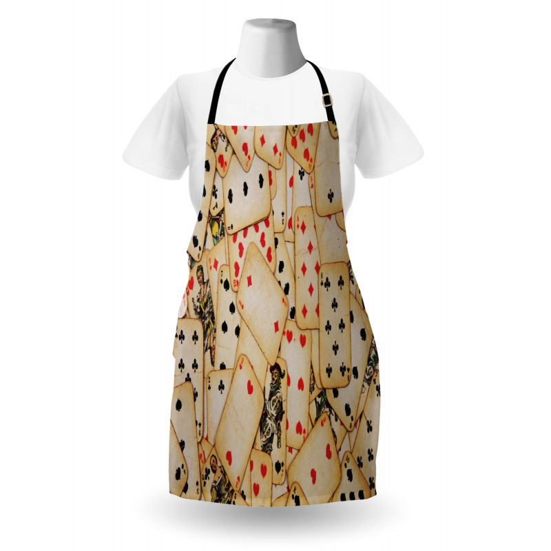 Old Vintage Playing Card Apron