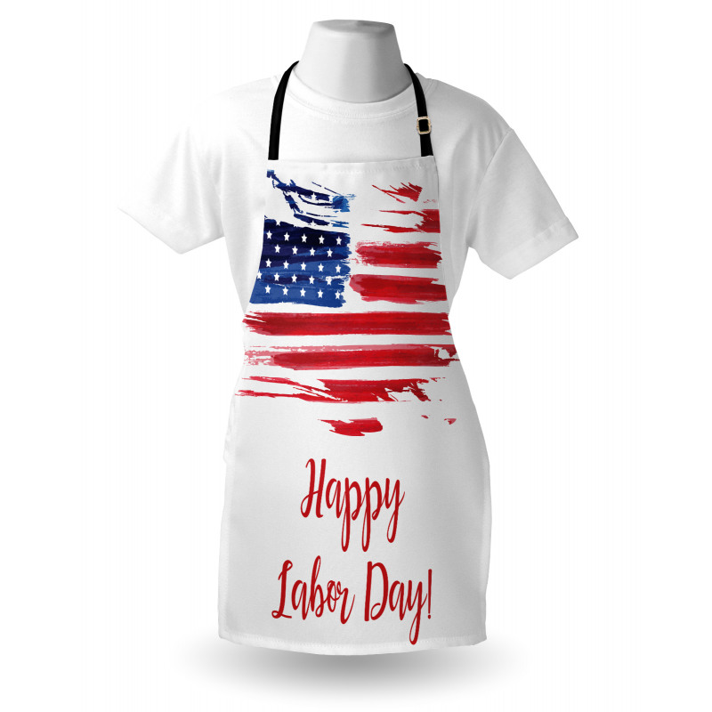 Sketchy Country Flag Apron