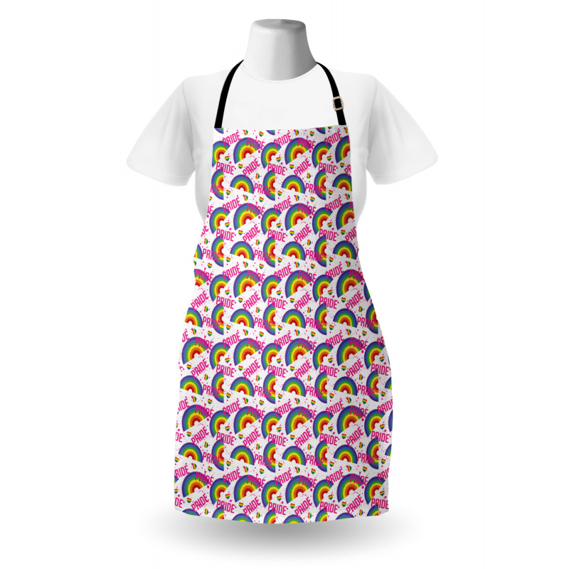 Vivid Pixel LGBT Theme Apron