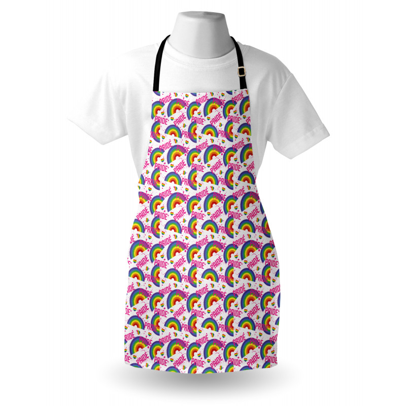 Vivid Pixel LGBT Theme Apron