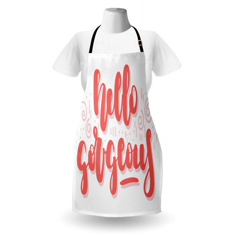 Typography Apron