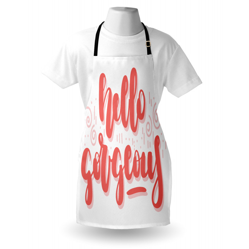 Typography Apron