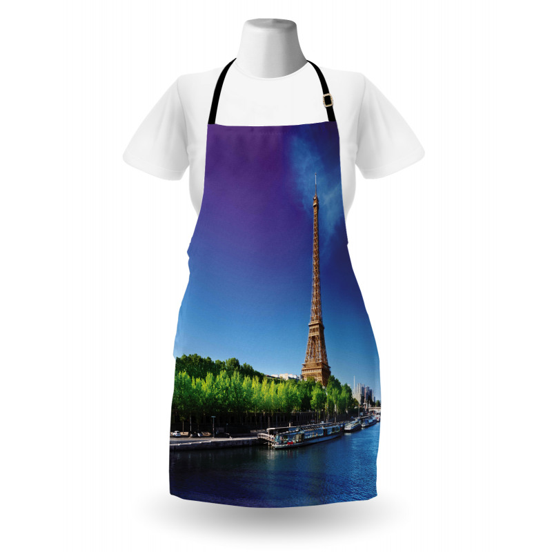 Eiffel at Sunrise Apron