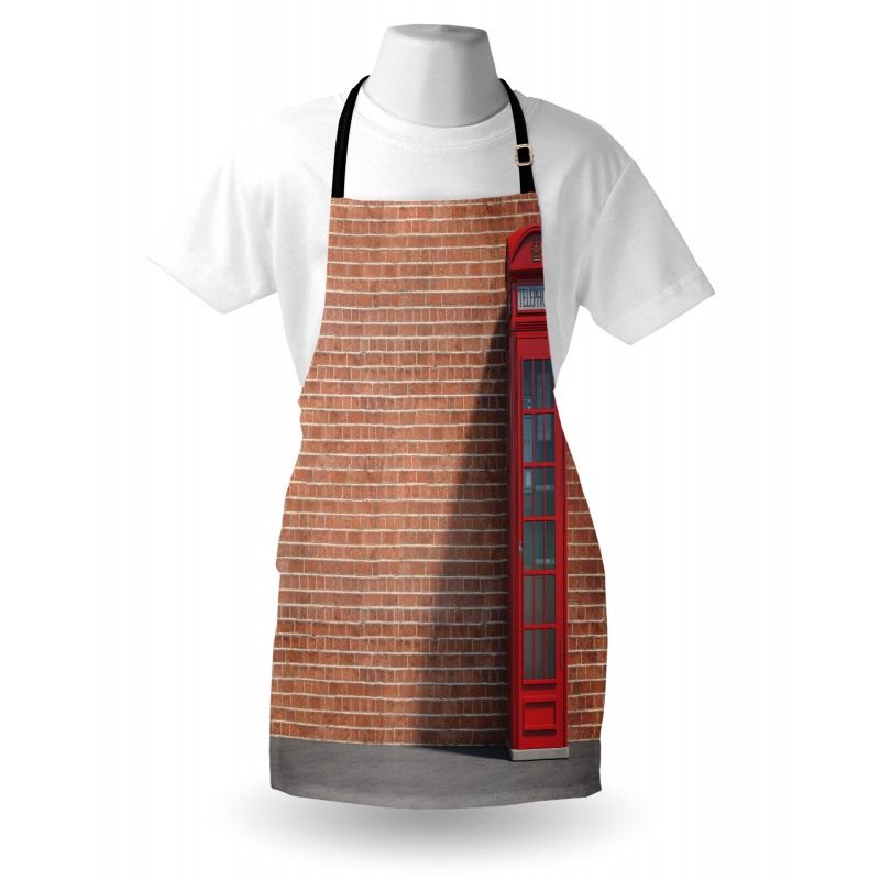 Telephone Kiosk Bricks Apron