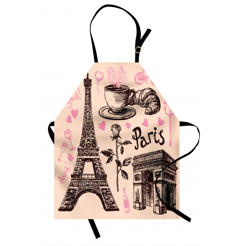 Bakery in Paris Eiffel Apron