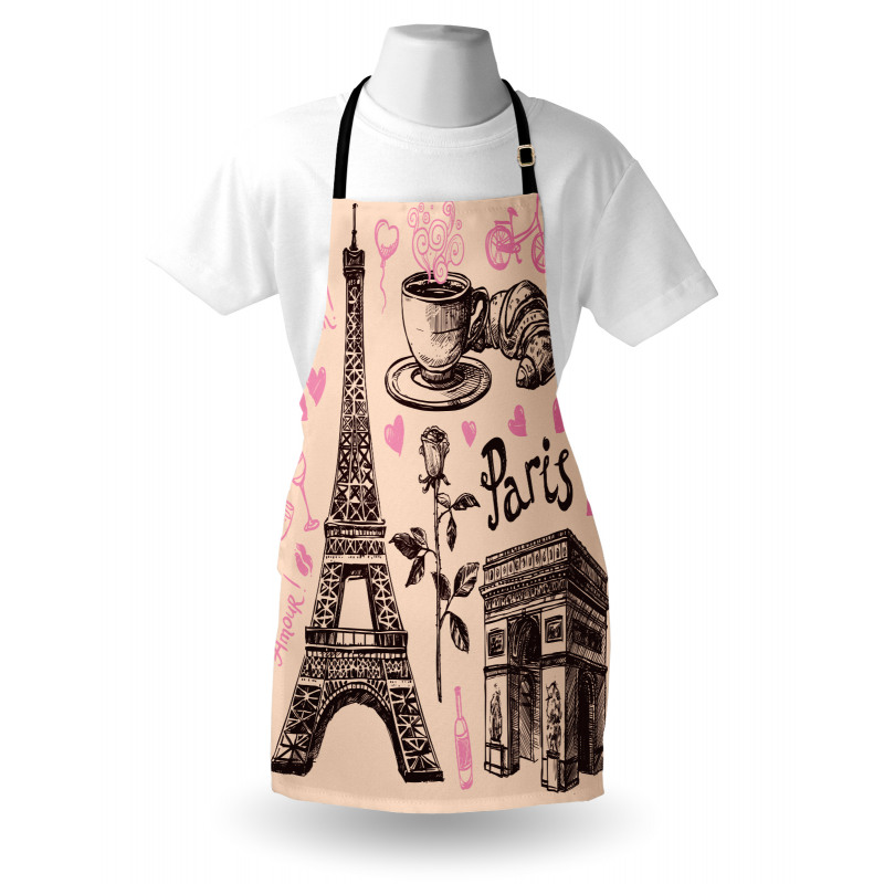 Bakery in Paris Eiffel Apron