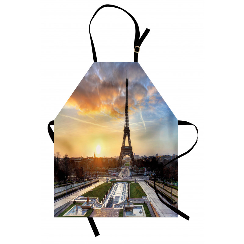 Scenic View Paris Apron