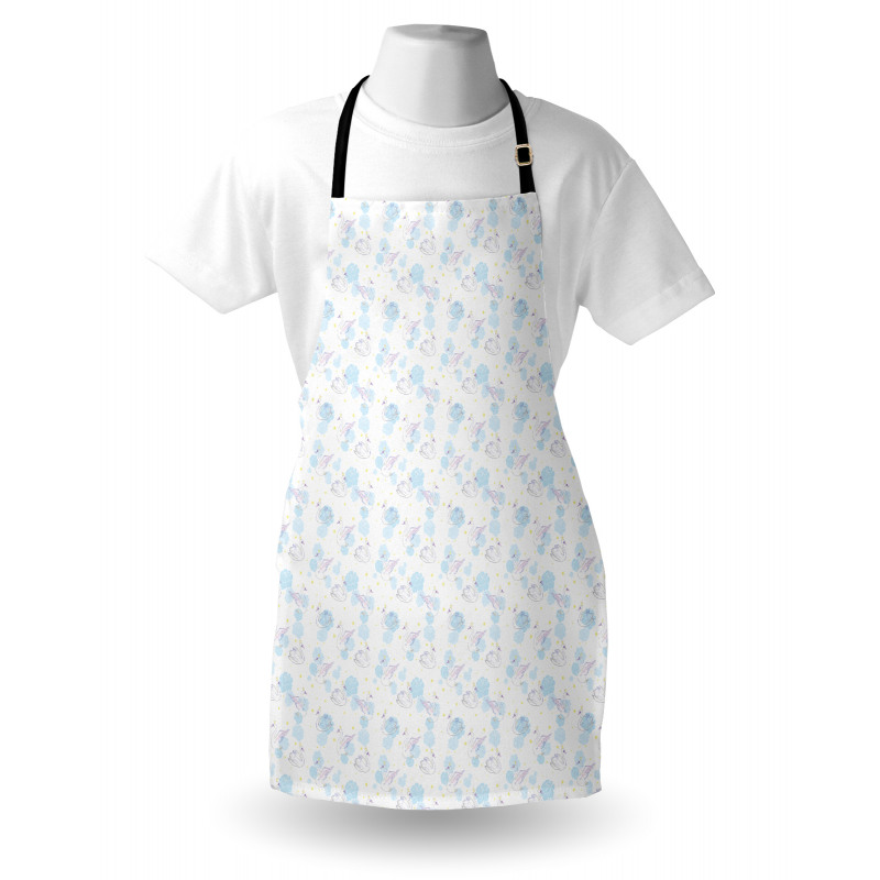 Royalty Aquatic Bird Stars Apron