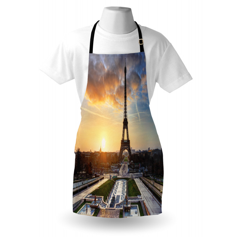 Scenic View Paris Apron