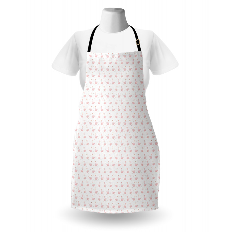 Abstract Aquatic Birds Art Apron