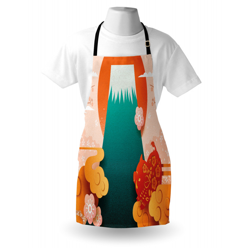 Folkloric Items Doodle Apron