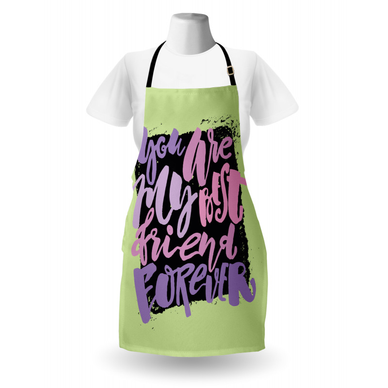 Vivid Words Lettering Apron