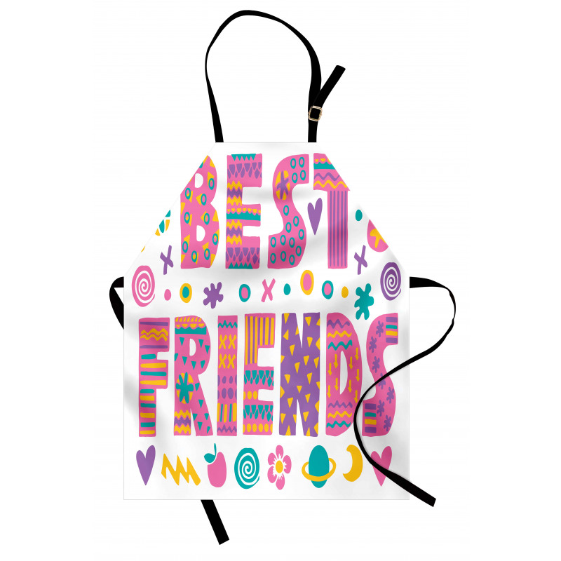 90's Calligraphy Art Apron