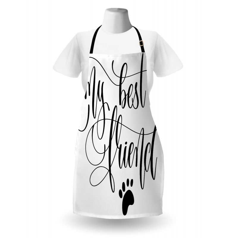 Positive Paws Words Apron