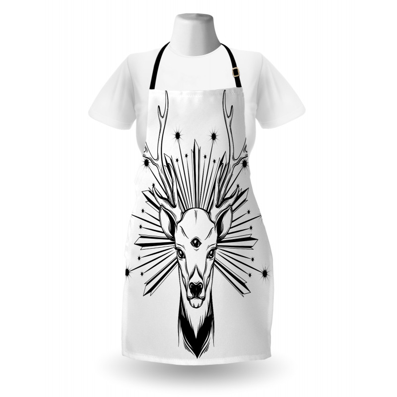 Elk Third Eye Occult Apron