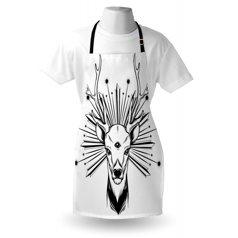 Elk Third Eye Occult Apron