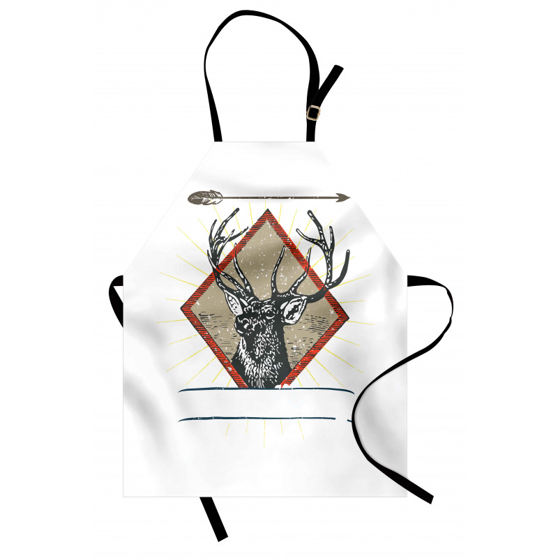 Hipster Wild Antler Apron