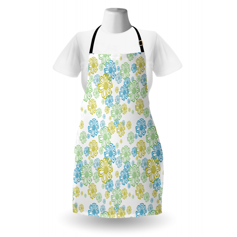 Ornate Flourish Pattern Apron