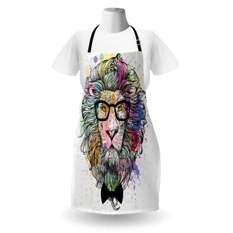 Lion Bow Creative Splashes Apron