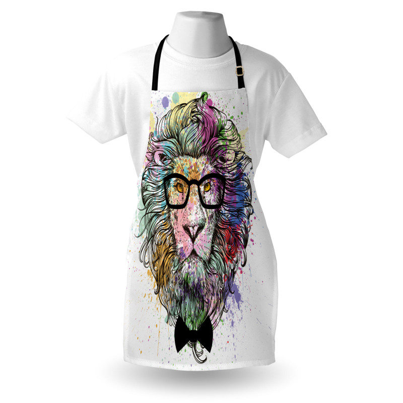 Lion Bow Creative Splashes Apron