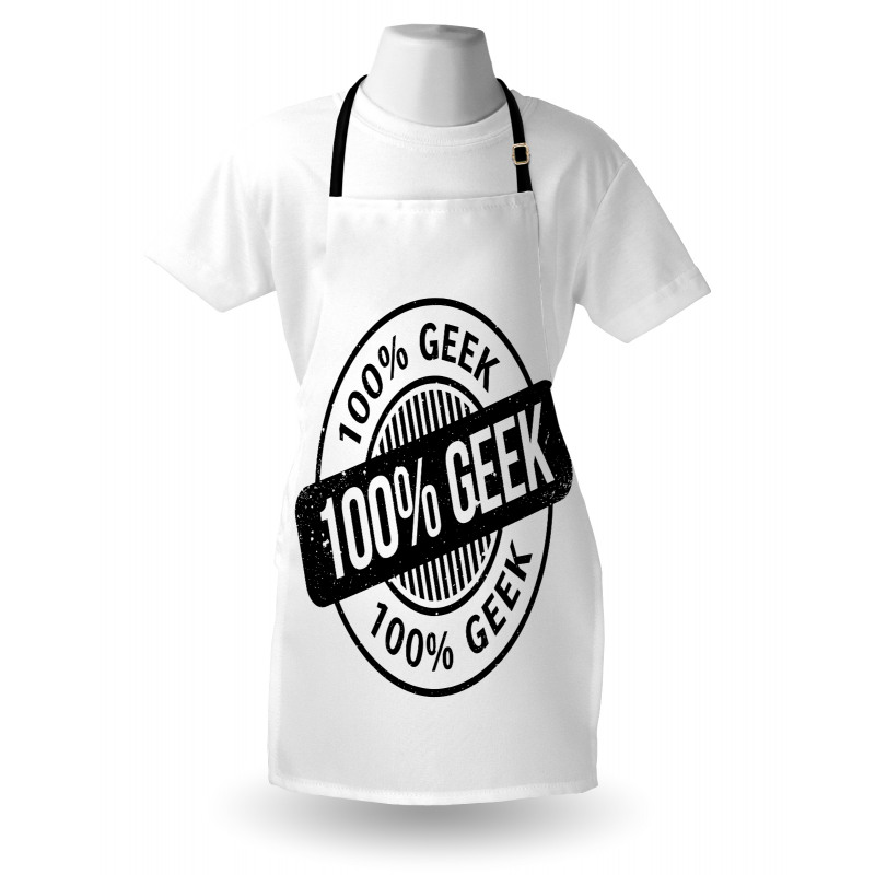 Fully Hundred Percent Geek Apron