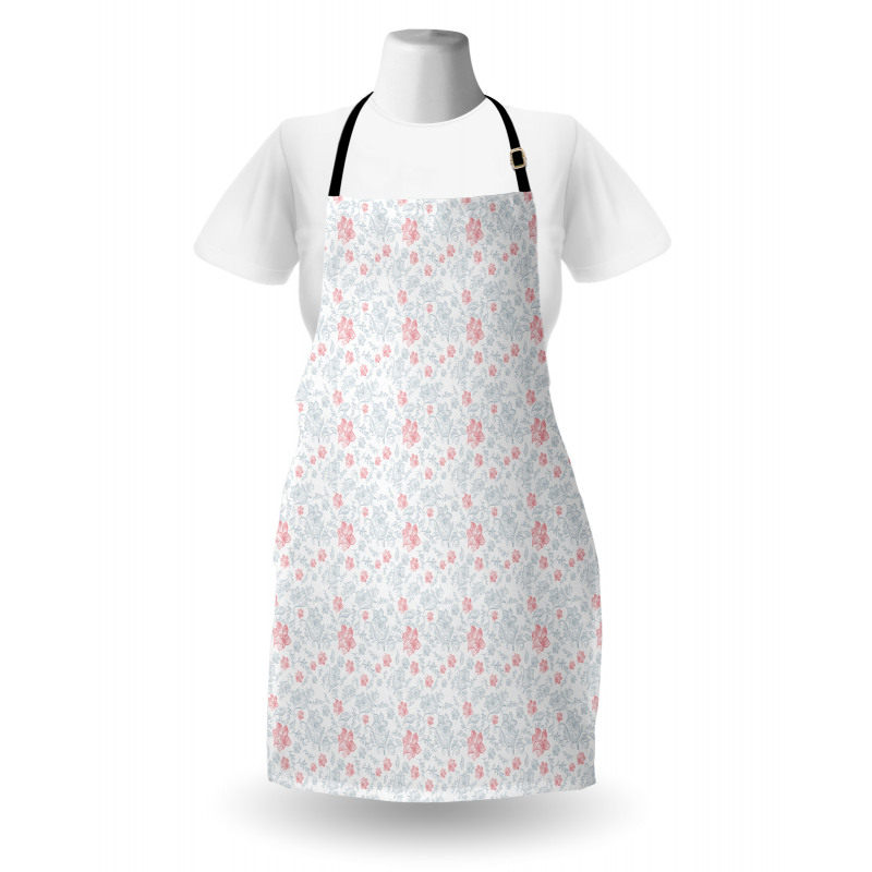 Pastel Flowers Apron