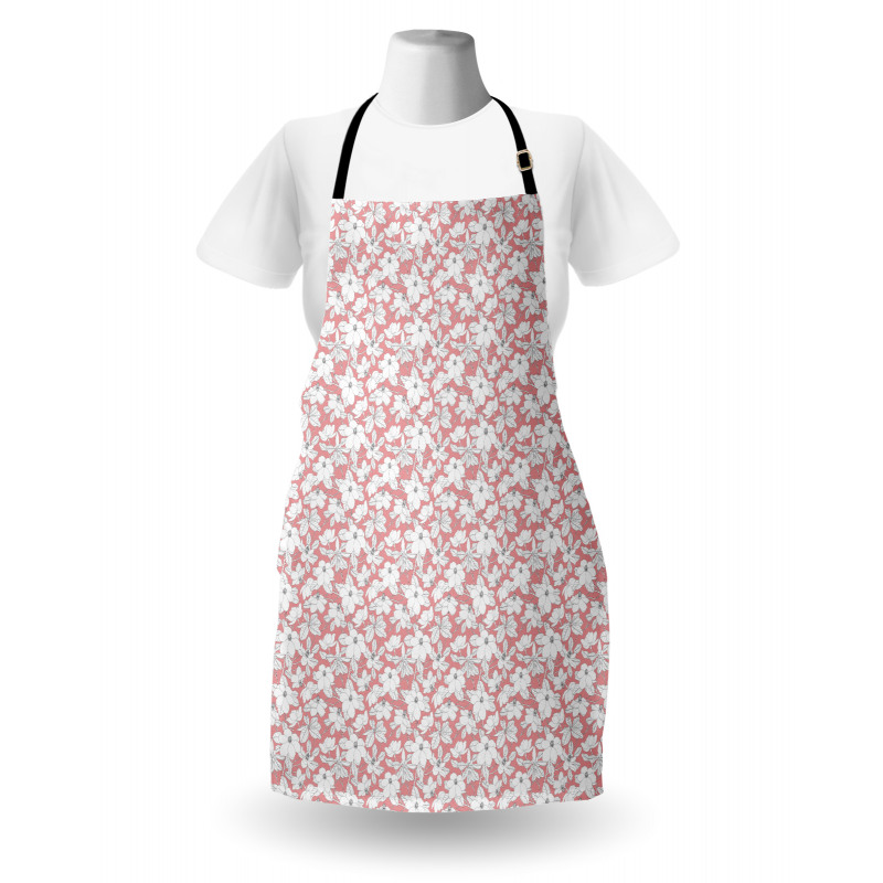 Spring Magnolias Apron