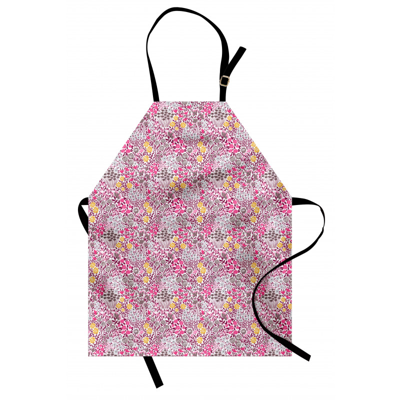 Abstract Garden Blossom Apron