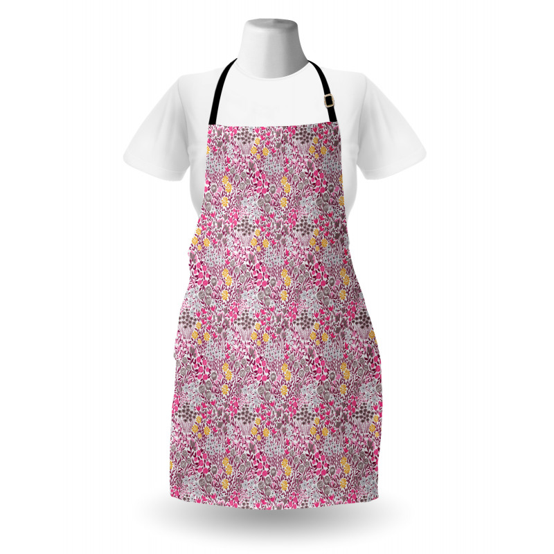 Abstract Garden Blossom Apron