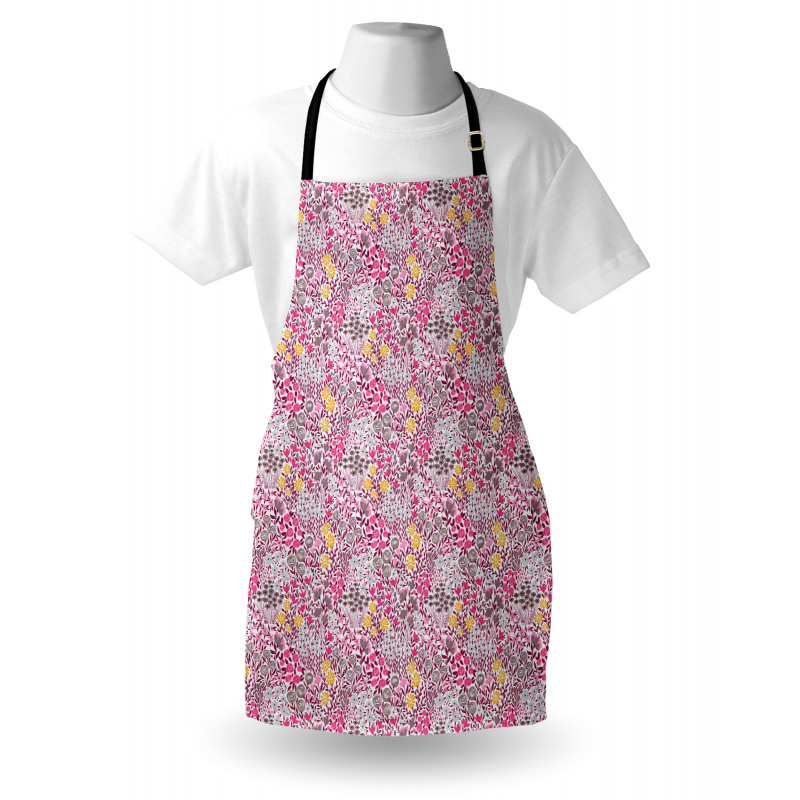 Abstract Garden Blossom Apron